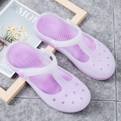 Tide, обувь, нескользящие износостойкие пляжные сандалии на платформе, униформа медсестры, тапочки, пляжный стиль