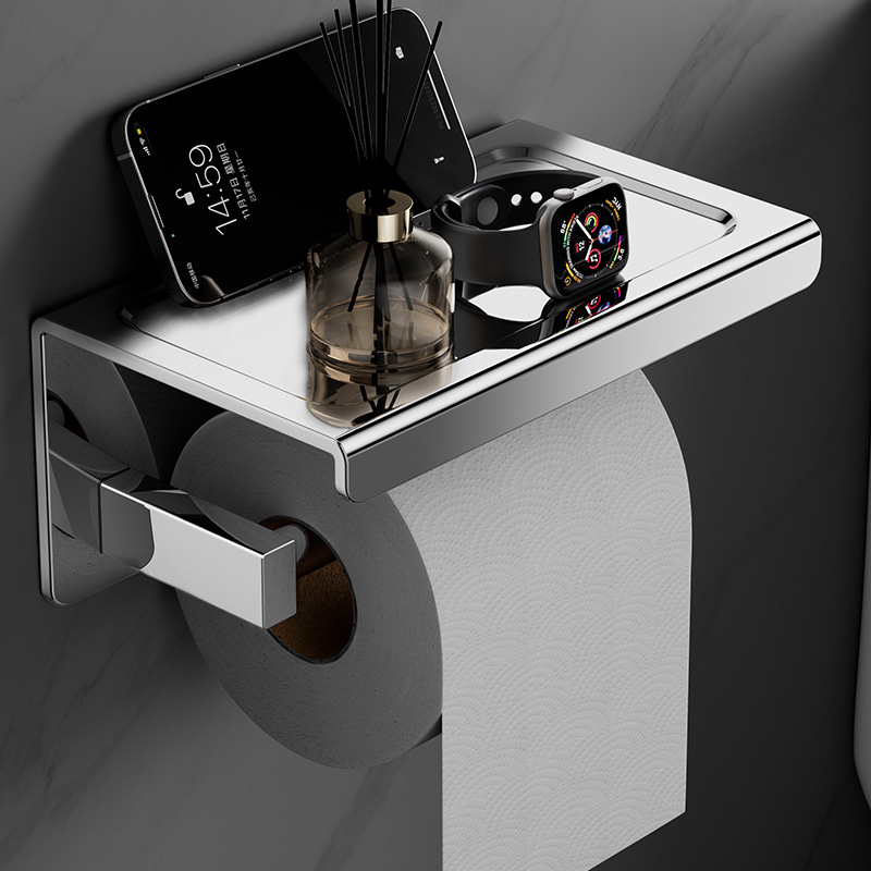 卫生间304不锈钢纸巾架