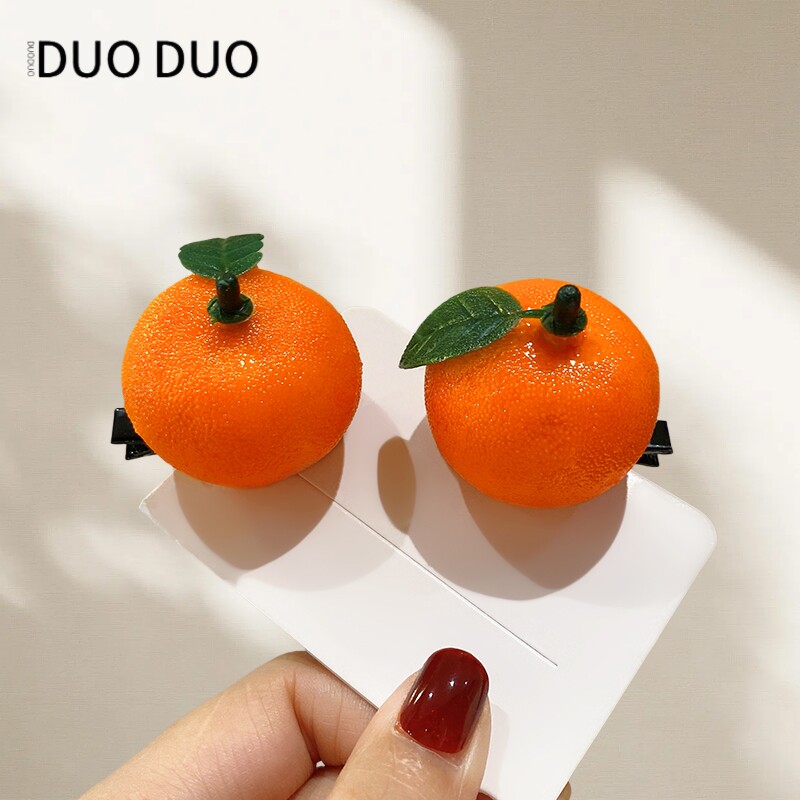 趣味搞怪橘子橙子发夹女网红直播发饰可爱夹子碎发侧边夹水果头饰,饰品/流行首饰/时尚饰品新,发饰,淘宝优惠券,粉丝福利购,淘宝优惠卷