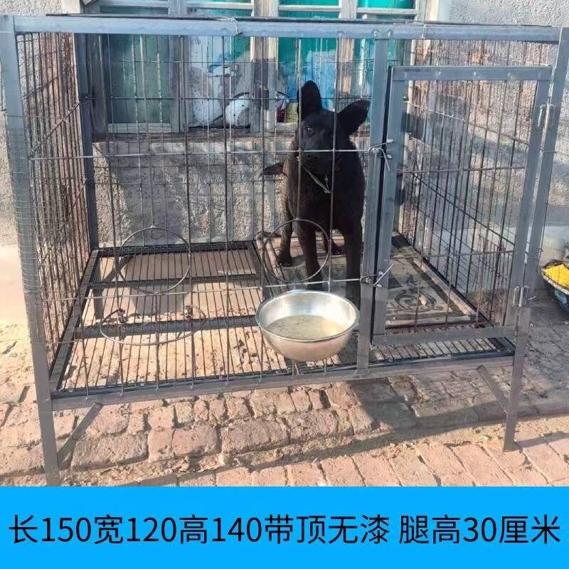 【普通款钢筋狗笼】大型犬狗笼加粗钢筋焊接狗场室外养殖场专用