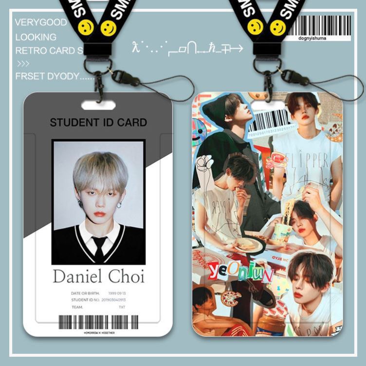 崔然竣学生校园卡套公交饭卡门禁地铁卡工作证件钥匙扣挂绳