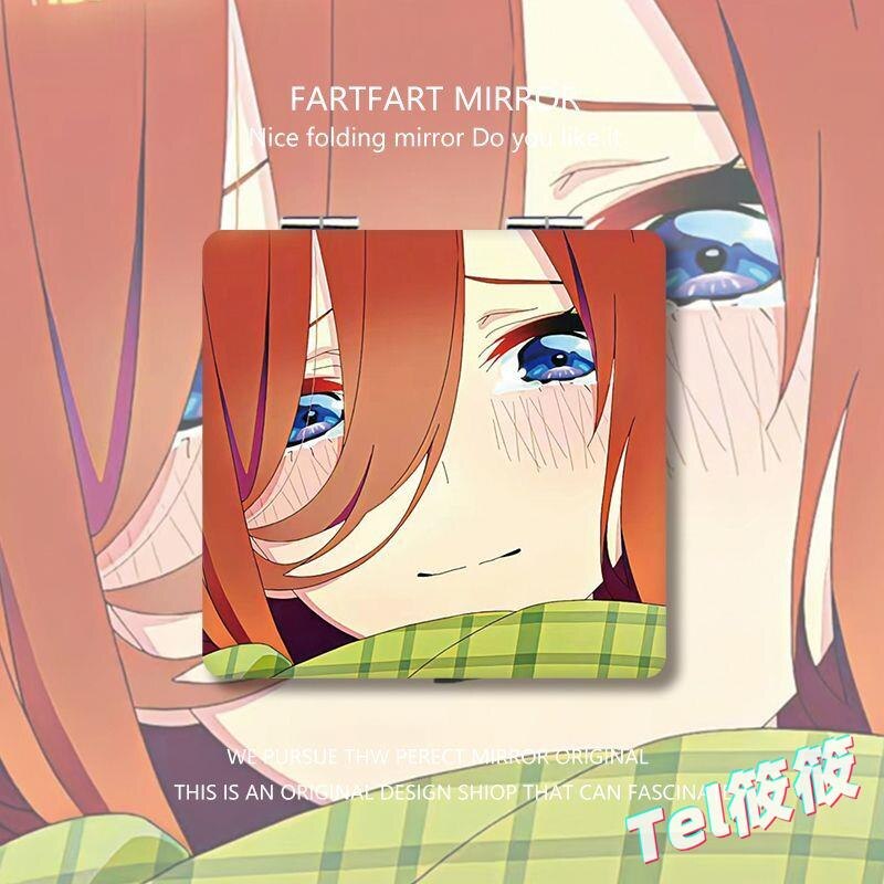 五等分的花嫁中野三玖小镜子周边随身携带学生手持补妆便携化妆镜