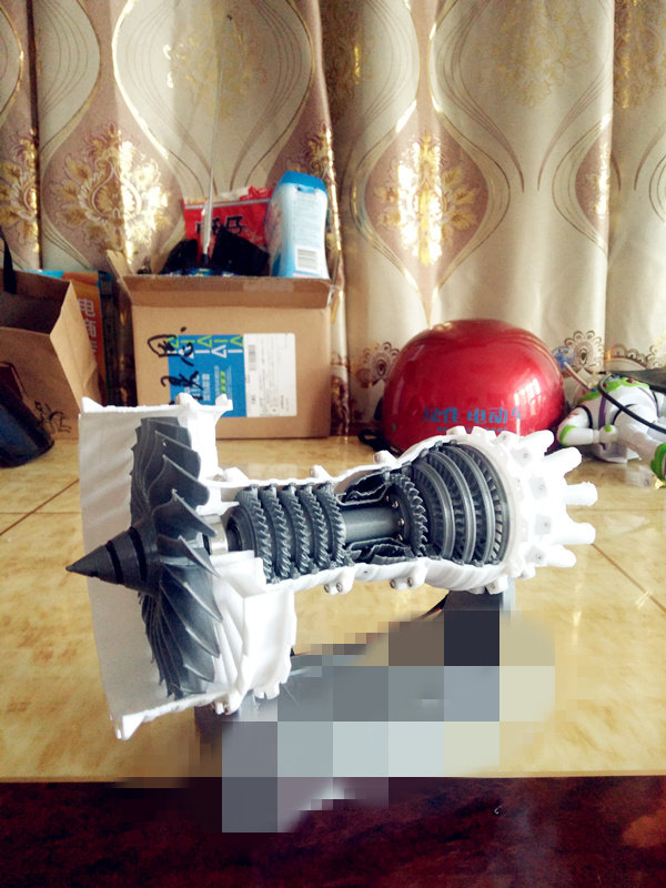 模飞机引擎模型可电动3d打印客机航空发动机涡轮风扇发动机模型|ruв категории игрушка/коляска/головоломка/блоки/модель, статическая модель, другие модели игрушки - от Buy2taobao.com для оказания профессиональной услуги покупки агента Taobao