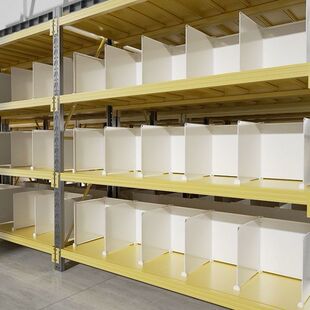 货架挡板隔板l型透明PVC服装仓库超市便利店快递小件分类分割隔板