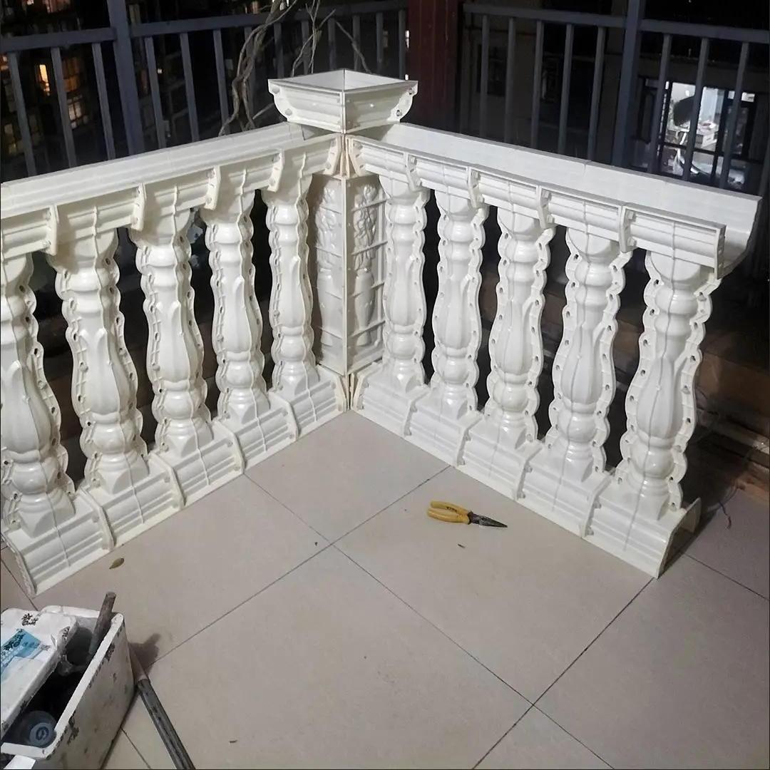 新款罗马柱子模具阳台护栏围栏现浇水泥花瓶柱栏杆新中式模型