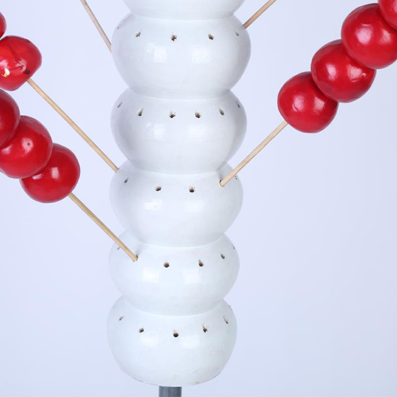 木质冰糖葫芦把子糖果插