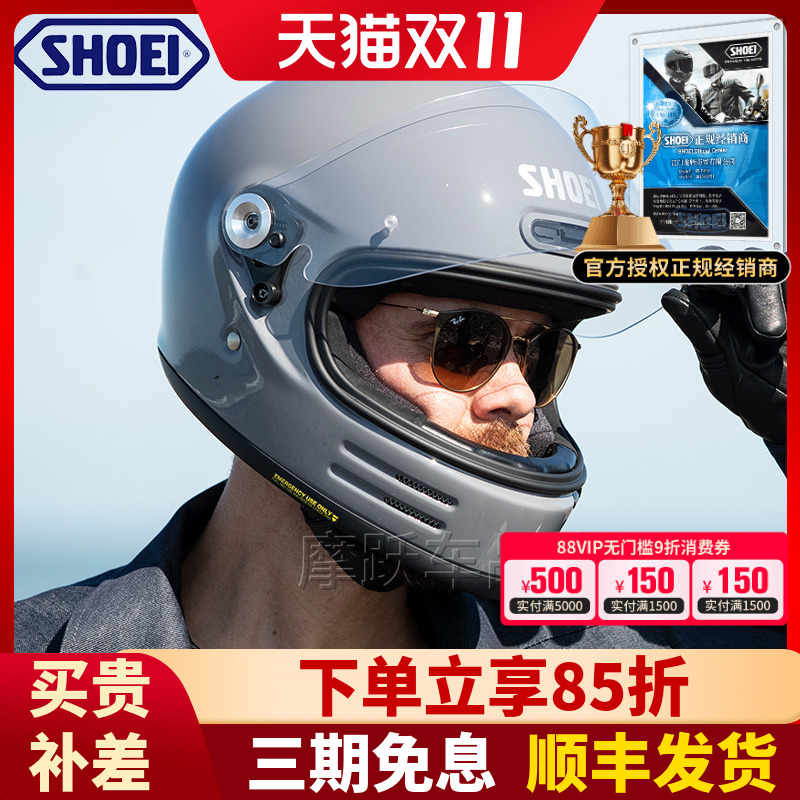 日本SHOEI巡航哈雷摩托车全盔