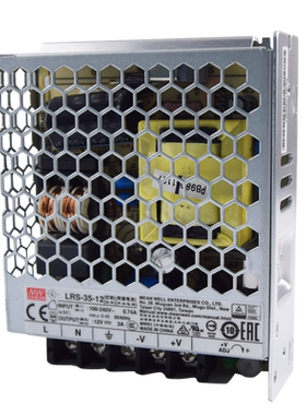 明纬lrs24v/12v抗干扰开关电源