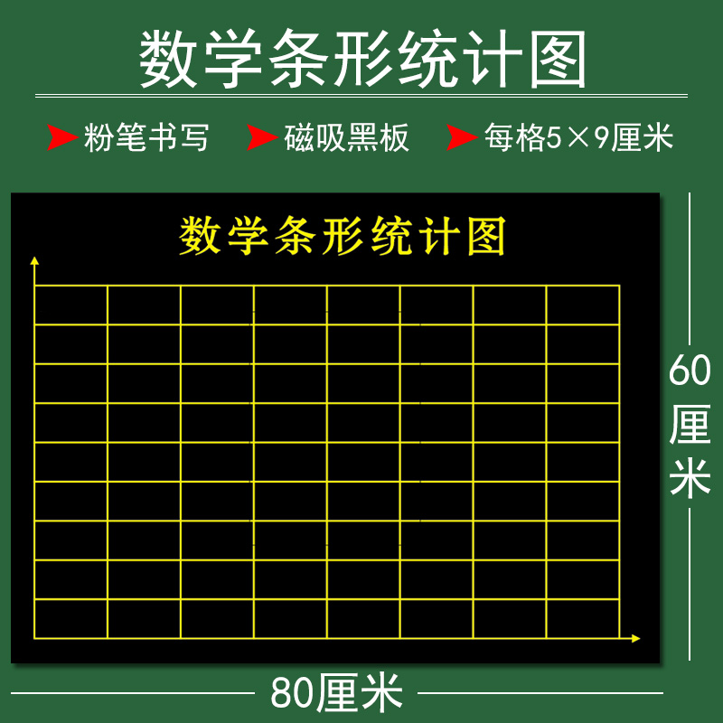 条形统计图折线统计图磁吸式