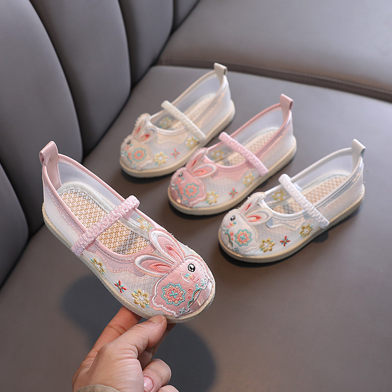 女童绣花鞋网鞋中国风儿童汉服鞋民族风夏凉鞋古装鞋宝宝手工布鞋,童鞋/婴儿鞋/亲子鞋,儿童汉服鞋,淘宝优惠券,粉丝福利购,淘宝优惠卷