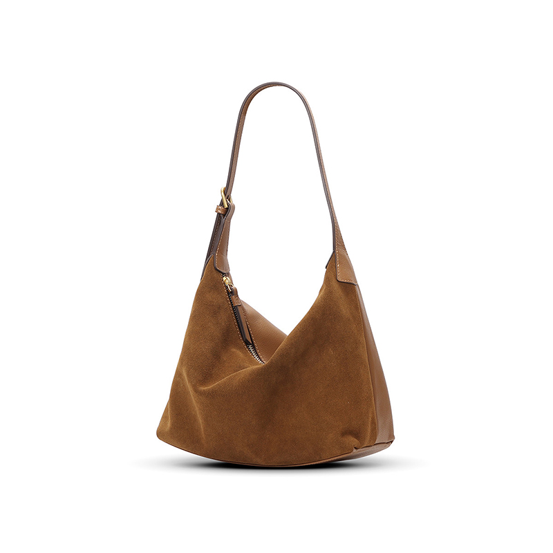 萨迪植鞣皮hobo腋下包