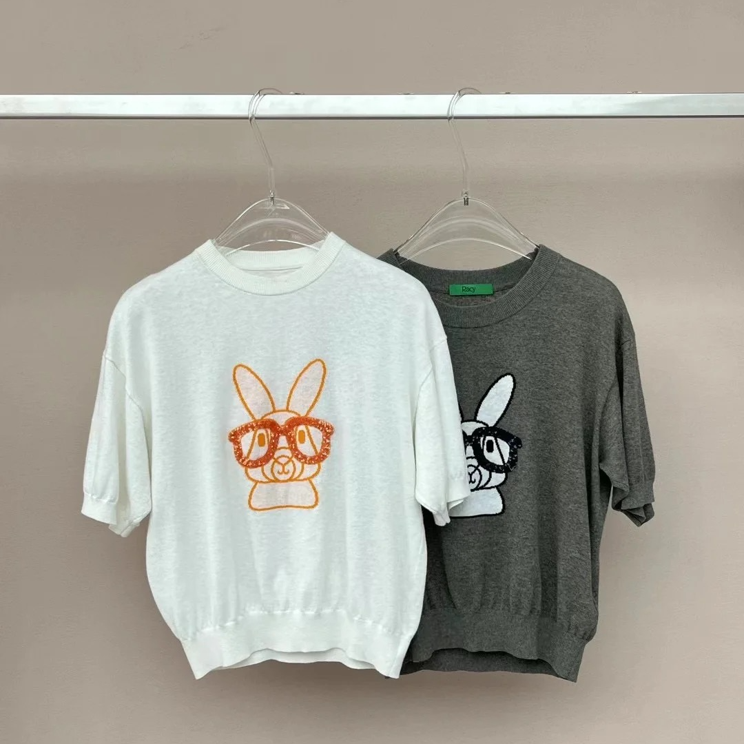 AWN-孤品显瘦针织时尚设计师毛织上衣7679