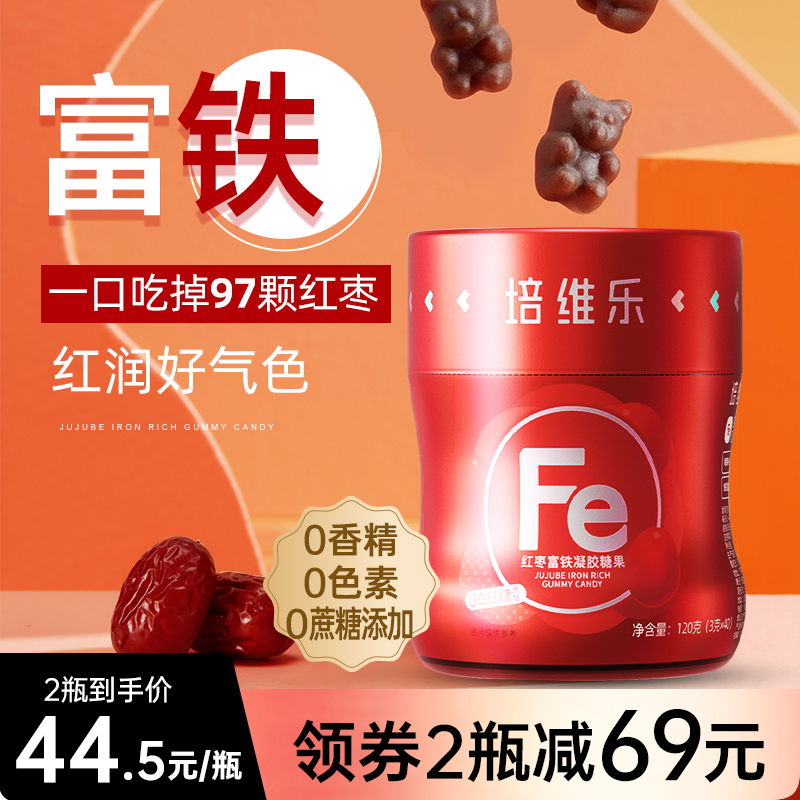 培維樂富鐵軟糖鐵元素