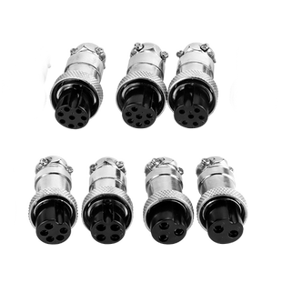 工业级航空插头连接器公母对接插件插座GX20-2 3 4 5 6 9 10 12芯