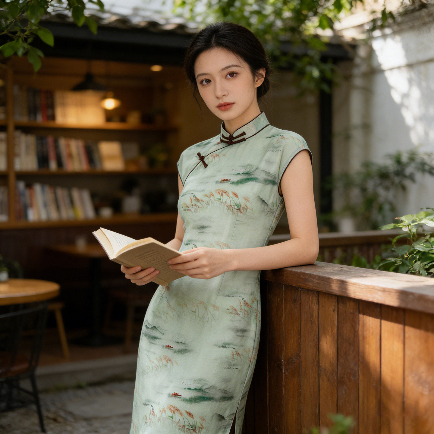 复古中国风女装夏季2026年新款印花日常改良旗袍连衣裙268060