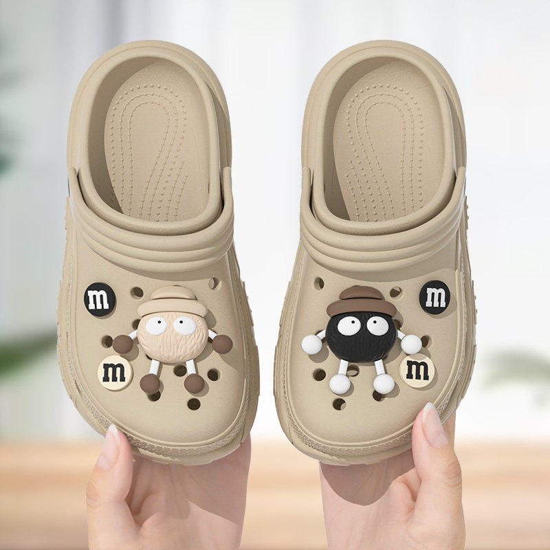 diy可爱儿童洞洞鞋男童2026新款夏季外穿踩屎感厚底eva凉拖鞋女童,童鞋/婴儿鞋/亲子鞋,凉鞋,淘宝优惠券,粉丝福利购,淘宝优惠卷