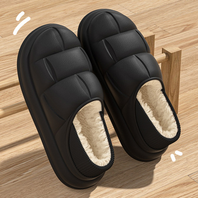 包跟棉拖鞋男士2025新款秋冬季