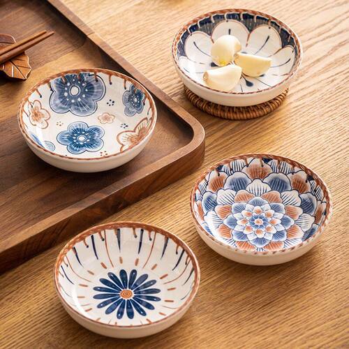 日式陶瓷小碟子餐具醋碟家用酱油