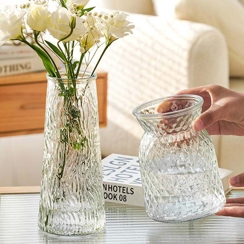 玫瑰欧式透明简约现代富贵竹创意