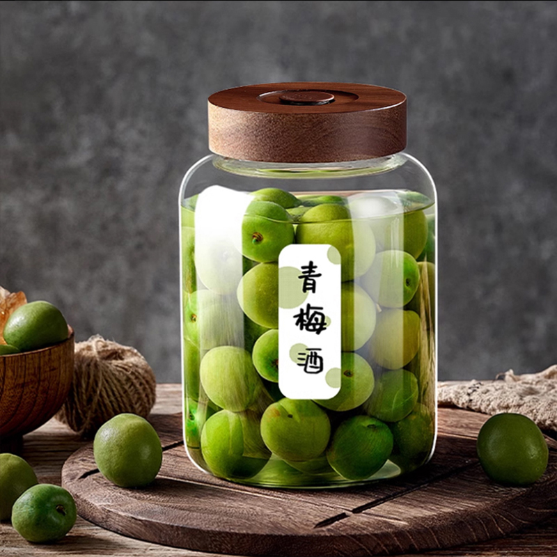 泡酒玻璃瓶专用酒瓶空瓶子食品级密封罐青梅