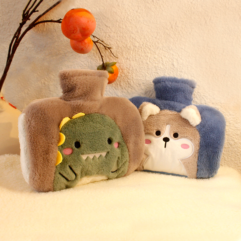 加厚冲水热水袋暖肚子注水