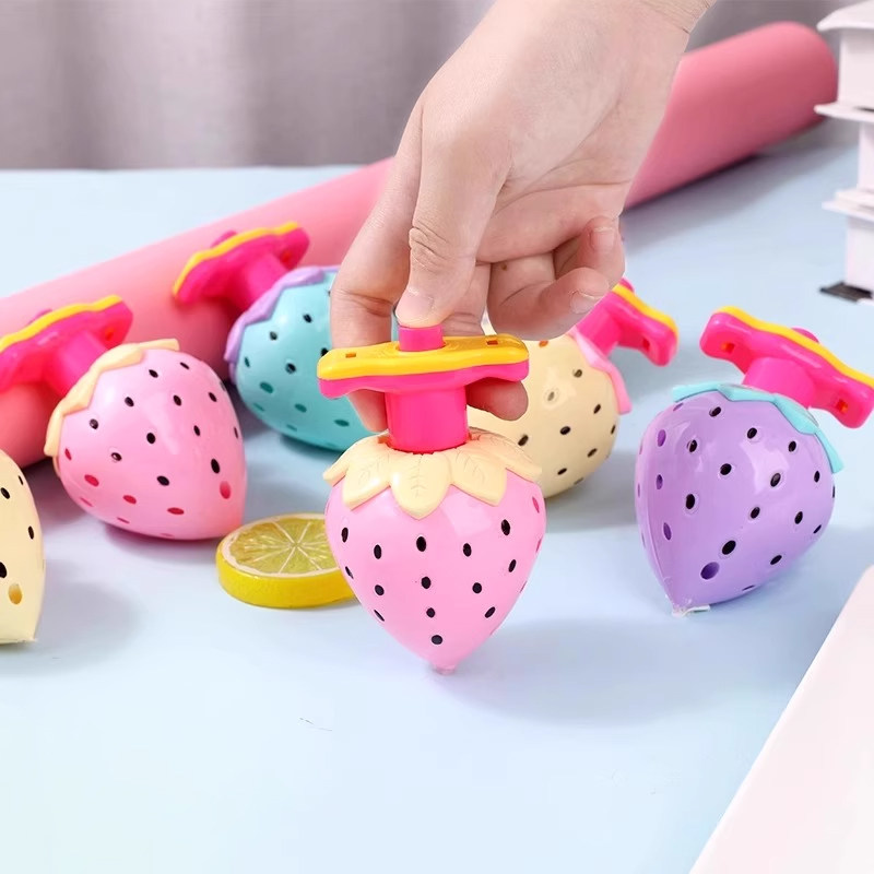 草莓发光陀螺儿童创意解压男孩女孩幼儿园小礼品学生礼物奖品玩具,玩具/童车/益智/积木/模型,陀螺,淘宝优惠券,粉丝福利购,淘宝优惠卷