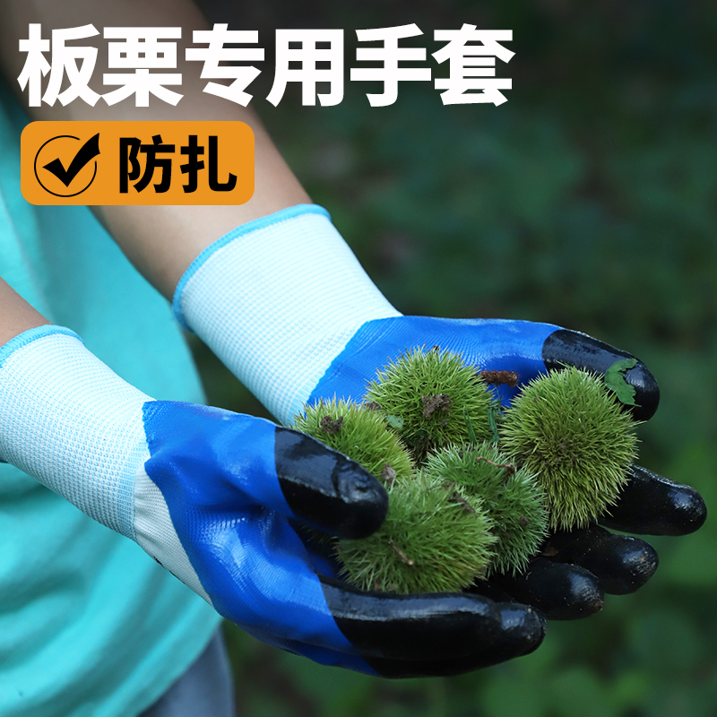 捡板栗专用扒板栗摘板栗防刺加厚