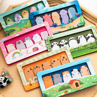 多功能标注贴彩色雨点阅读贴学生用读书批注贴水滴贴雨滴索引贴标注贴分类标签贴可书写可粘无痕书本标记贴纸