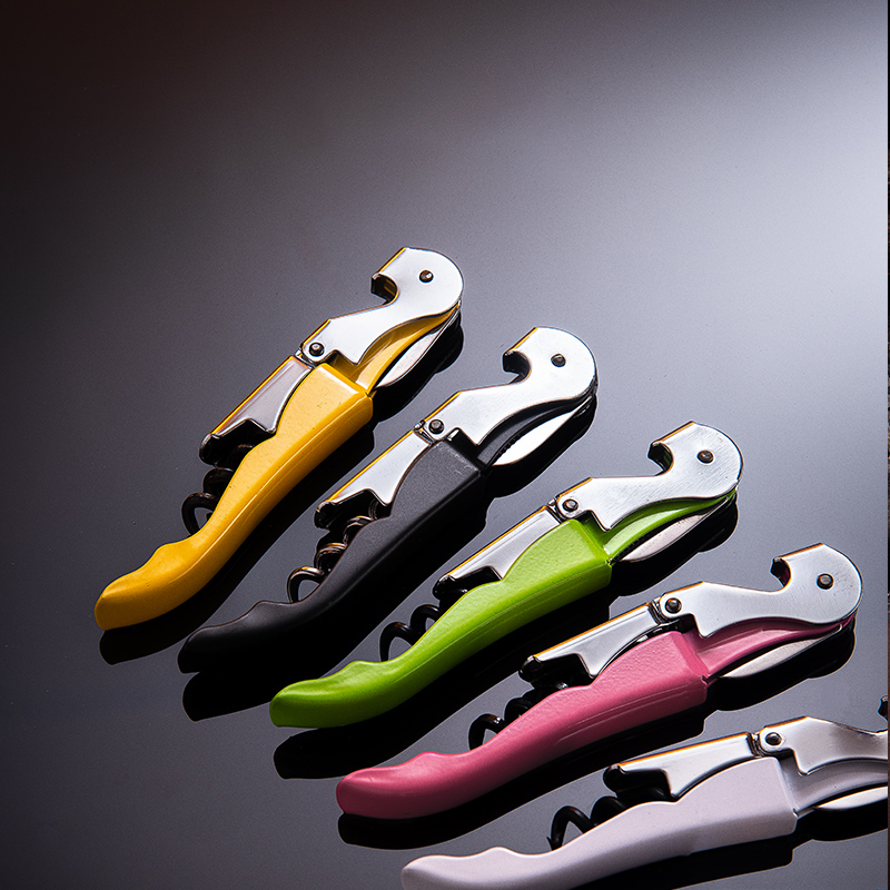 多功能海马刀开瓶器不锈钢启瓶器