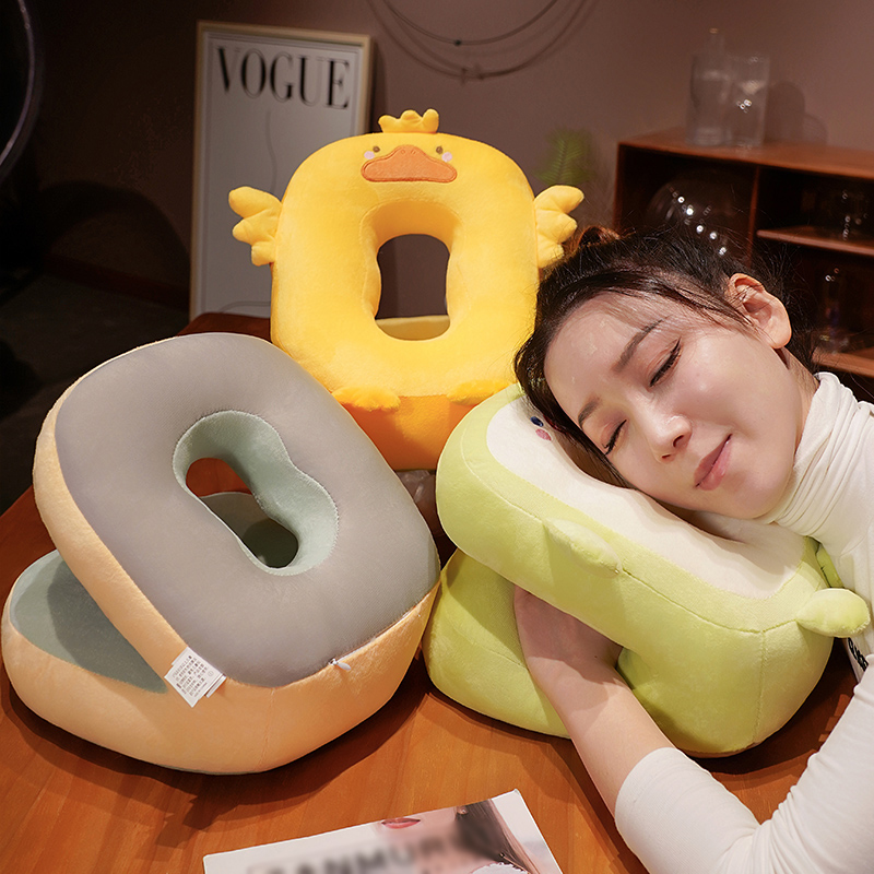 午睡枕夏季冰丝趴睡枕小学生午休神器儿童办公室女生睡觉靠腰抱枕