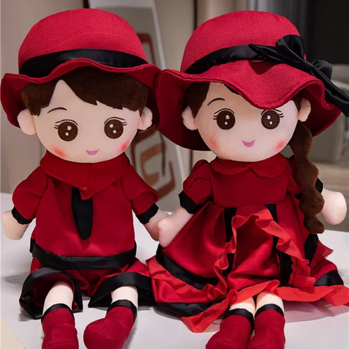 新婚压床娃娃一对喜娃娃结婚礼物