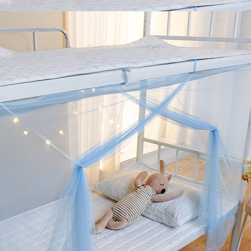 上下铺蚊帐学生宿舍上铺单人床2025新款高级上下床加厚加密老式