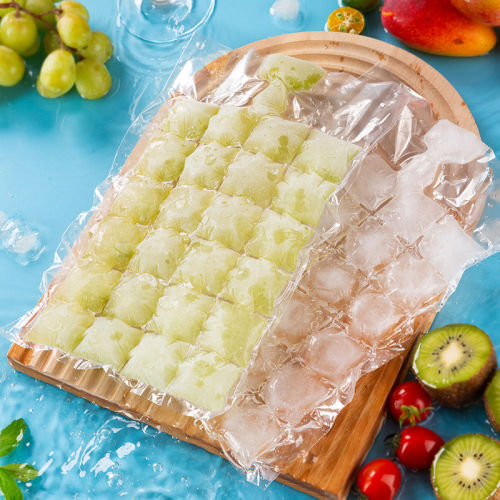 食品级重复使用一次性制冰袋小格冰块模具食品级冰格分装袋高汤百