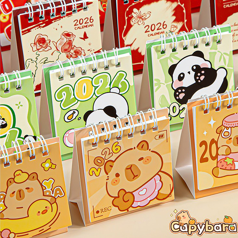 2026新款高颜值迷你台历卡通