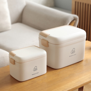 家用医药箱大容量家庭装便携急救医疗箱小型药盒收纳箱药品收纳盒