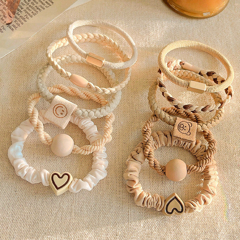 气质爱心发绳女2026新款高弹力耐用头绳橡皮筋扎头发发圈头饰皮套,饰品/流行首饰/时尚饰品新,发饰,淘宝优惠券,粉丝福利购,淘宝优惠卷