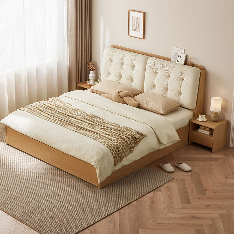 林氏家居双人床主卧轻奢