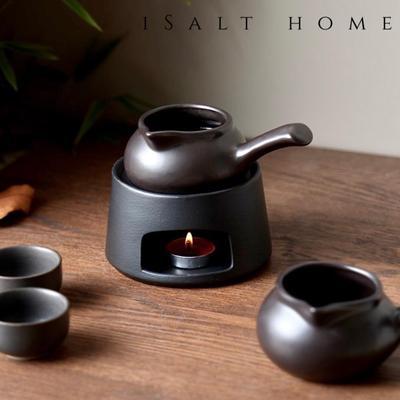 围炉煮茶家用陶瓷煮茶器泡茶壶侧把壶普洱黑茶煮茶器可明火电陶