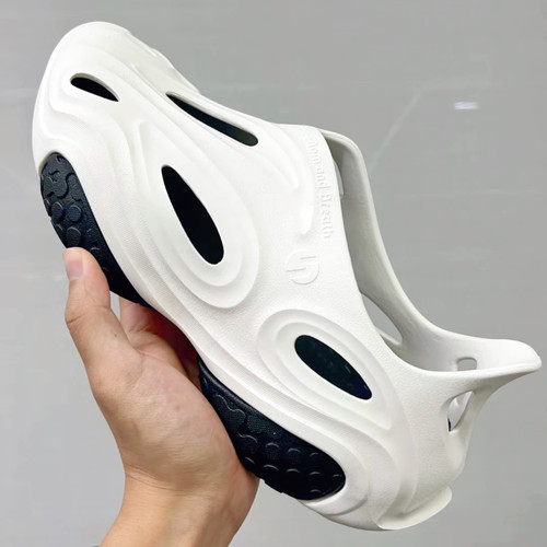 夏日防滑361度白黑凉鞋N40外穿