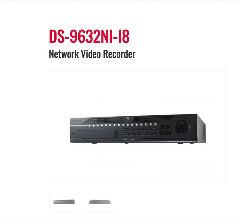 HIKVISION32-ch英文版录像机