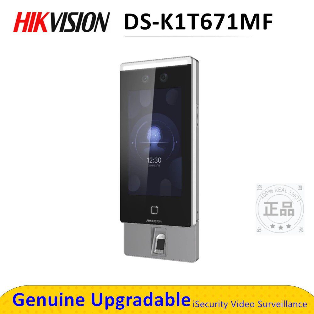 海康威视海外英文门禁机 DS-K1T671MF Pro Face Access Terminal