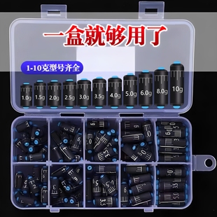 精品双芯刻度铅铅新款 防炸铅皮钓鱼双芯刻度铅铅快速环保防炸铅皮