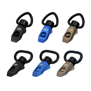 BD防转背带扣QD扣适用于M-LOK/Keymod系统 铝制CNC快拆环霸缔唯