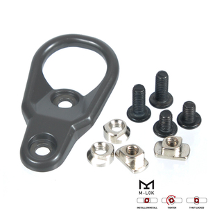 M-LOK背带扣keymod挂环MI背带挂环SLR MK8 M16金属挂扣ARP9枪绳环