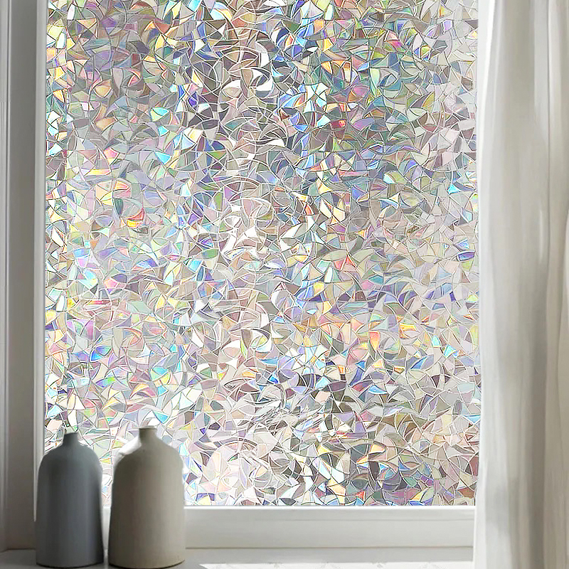 炫彩窗户玻璃贴纸防走光