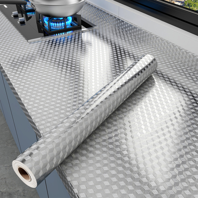 防水防潮自粘厨柜贴膜铝箔锡箔纸