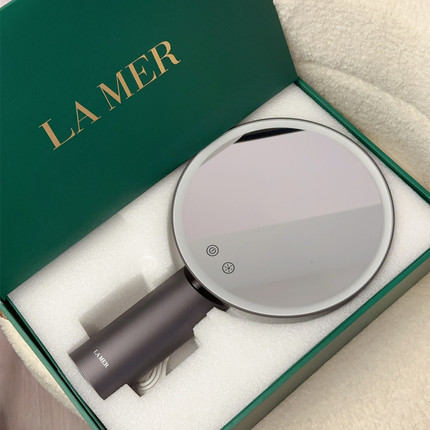 LAMER化妆镜led带灯补妆镜桌面镜网红大牌智能梳妆镜子礼物伴手礼
