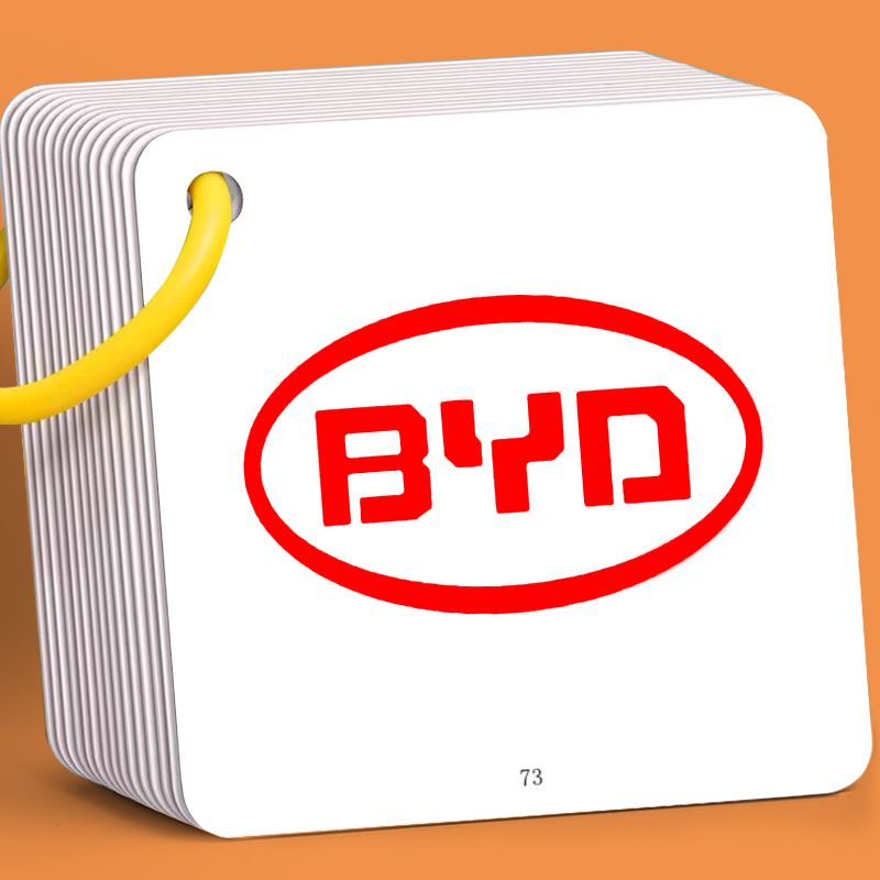 汽车标志卡片大全儿童早教启蒙