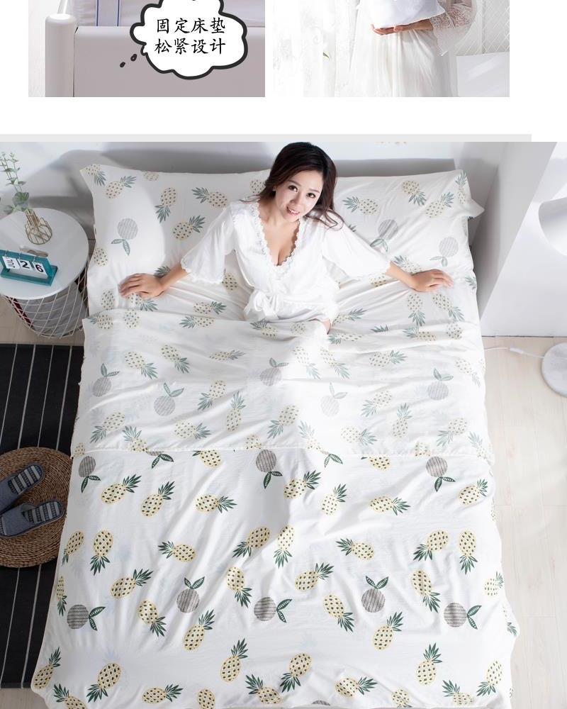 Khách sạn du lịch cao cấp Quảng Châu trên túi ngủ bẩn người lớn du lịch trong nhà đơn đôi di động bông mỏng du lịch - Túi ngủ túi ngủ naturehike u250