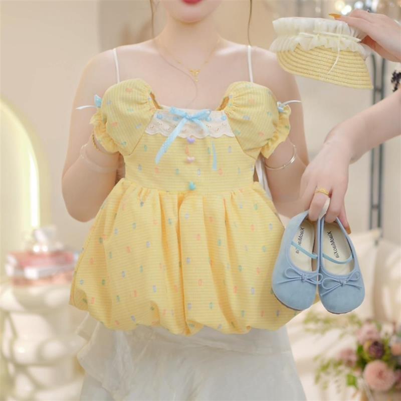 女童2025夏季韩版儿童新款洋气公主裙子连衣裙夏装公主风可爱裙子